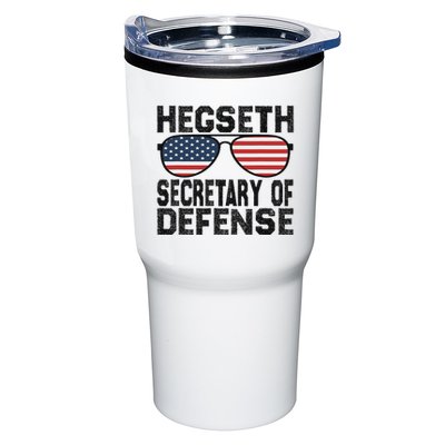 Pete Hegseth Secretary Of Defense Trump Support Patriots Tumbler