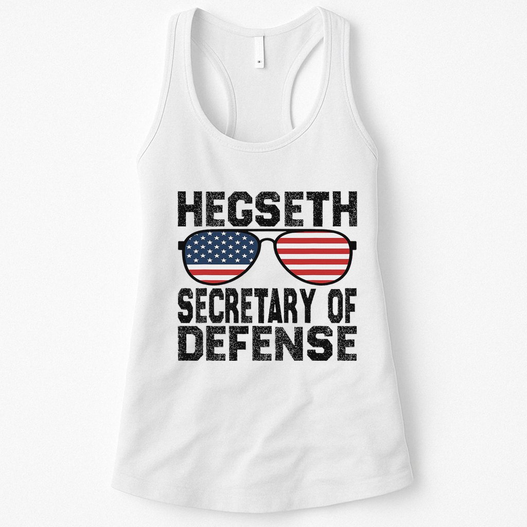 Pete Hegseth Secretary Of Defense Trump Support Patriots Womens Tank Top