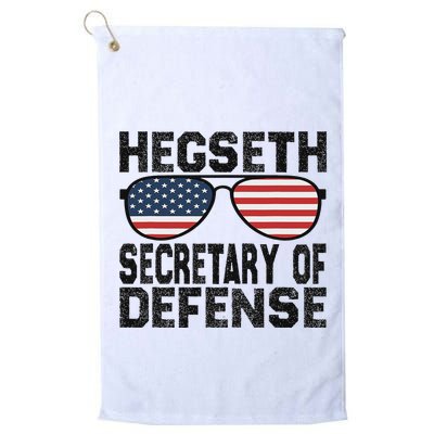 Pete Hegseth Secretary Of Defense Trump Support Patriots Golf Towel