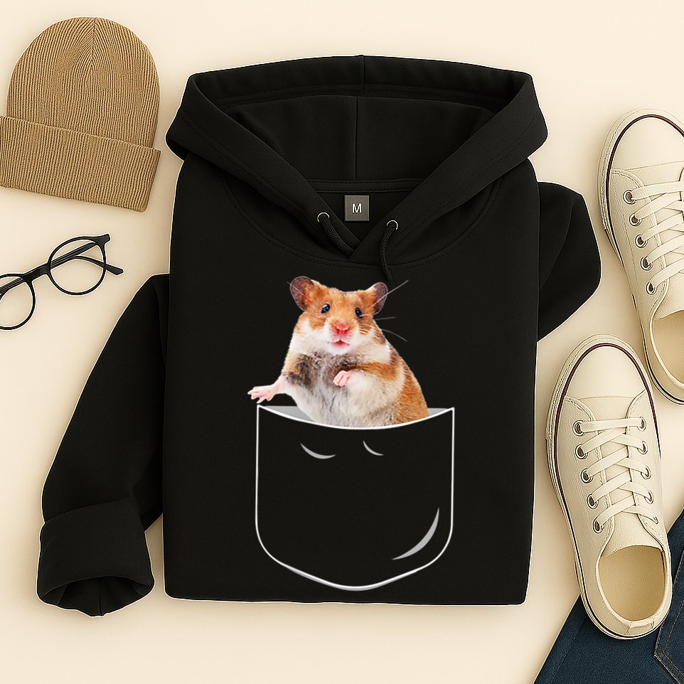 Pocket Hamster Shirt, Funny Hamster In Pocket Gift Tshirt TShirt Hoodie