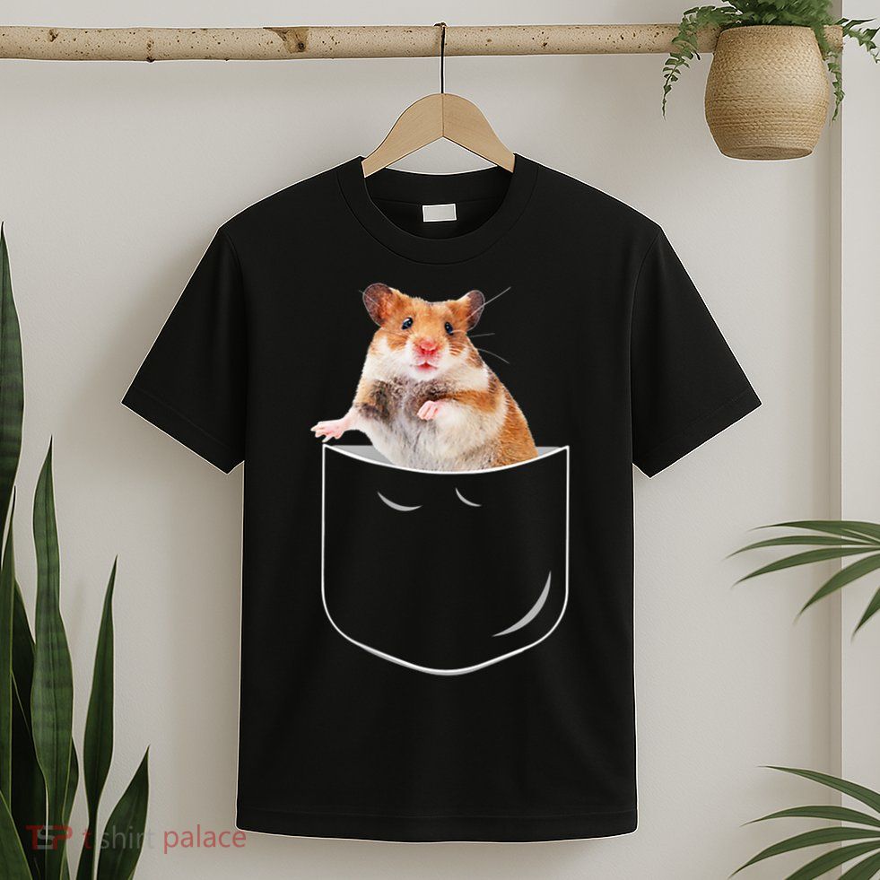 Pocket Hamster Shirt, Funny Hamster In Pocket Gift Tshirt TShirt T-Shirt