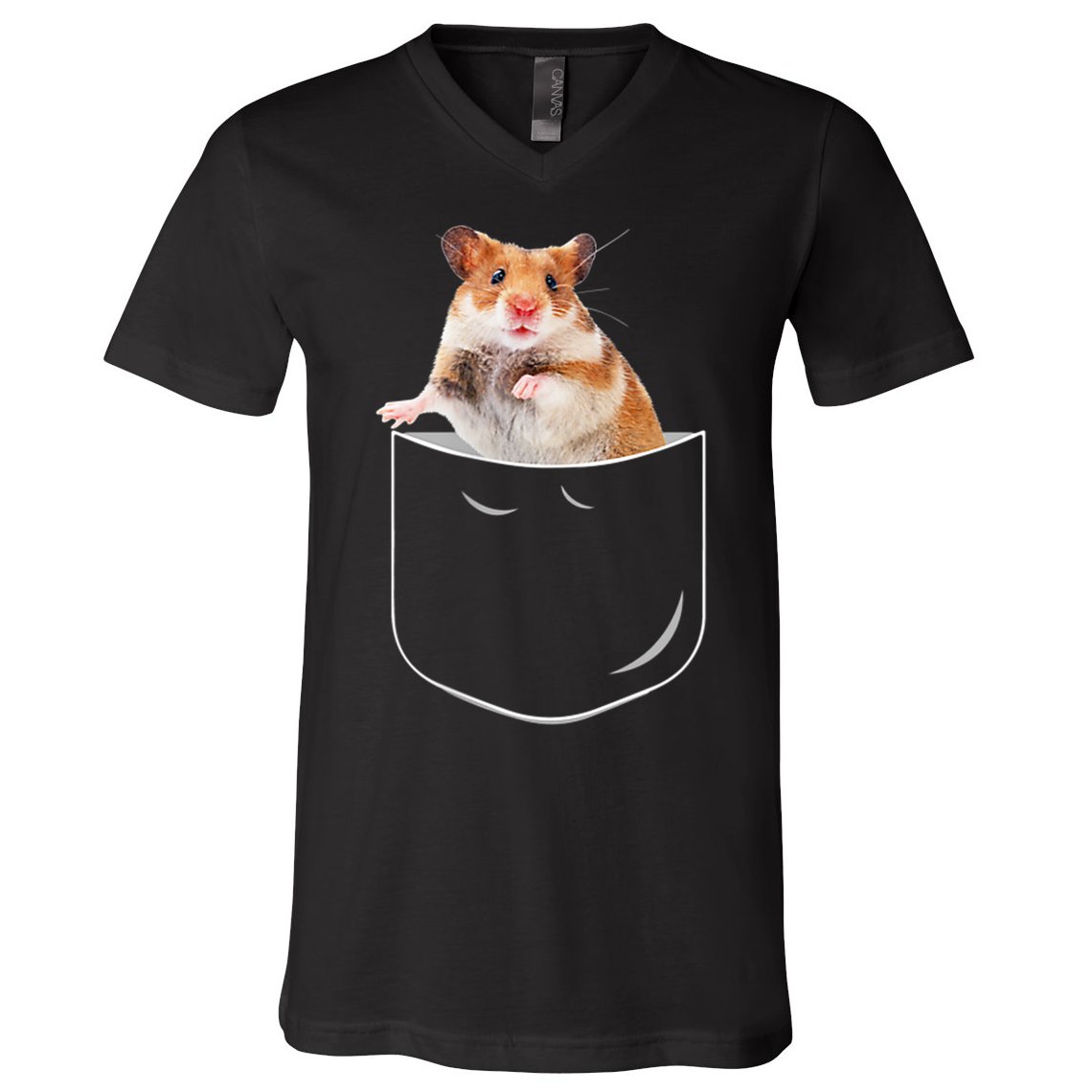 Pocket Hamster Shirt, Funny Hamster In Pocket Gift Tshirt TShirt V-Neck T-Shirt
