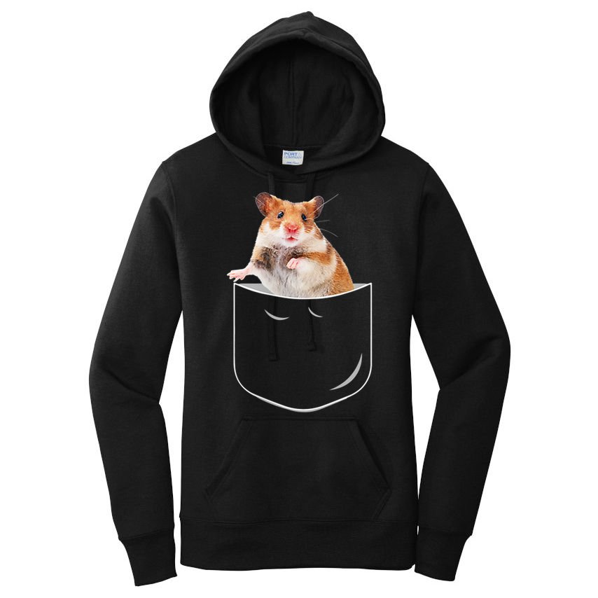 Pocket Hamster Shirt, Funny Hamster In Pocket Gift Tshirt TShirt Women's Pullover Hoodie