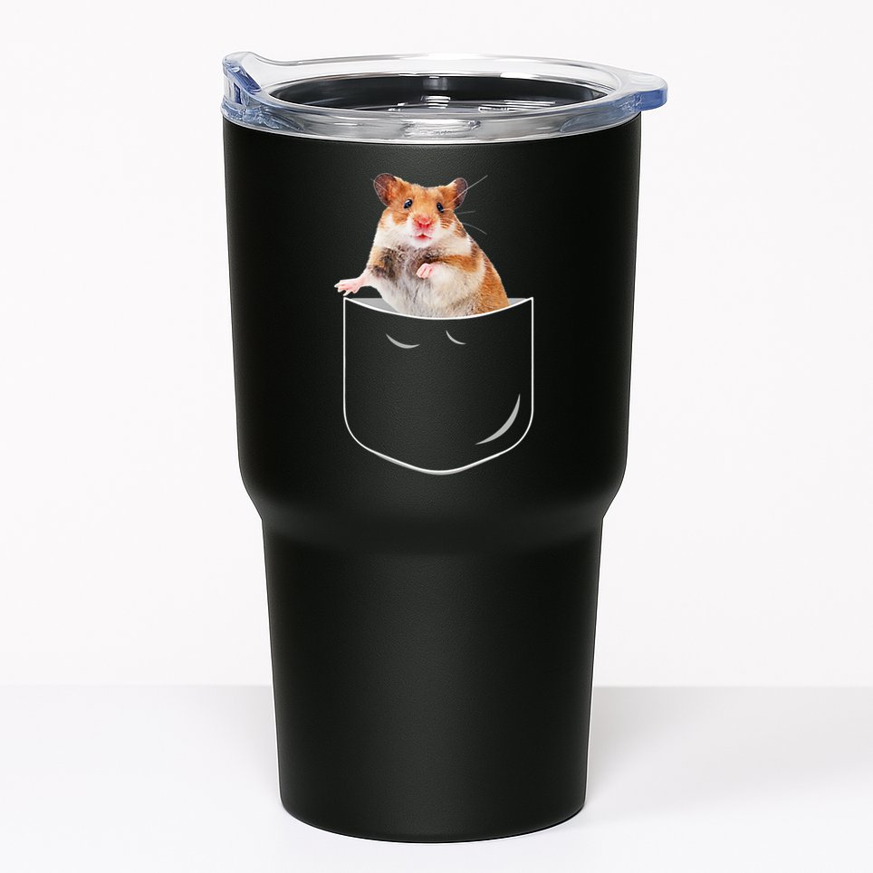 Pocket Hamster Shirt, Funny Hamster In Pocket Gift Tshirt TShirt Tumbler