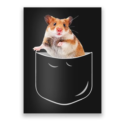Pocket Hamster Shirt, Funny Hamster In Pocket Gift Tshirt TShirt Poster