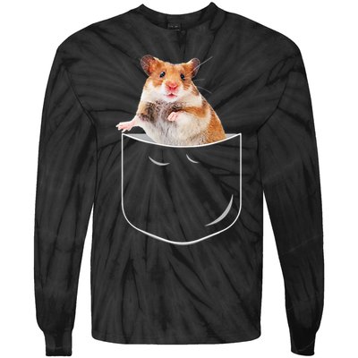 Pocket Hamster Shirt, Funny Hamster In Pocket Gift Tshirt TShirt Tie-Dye Long Sleeve Shirt