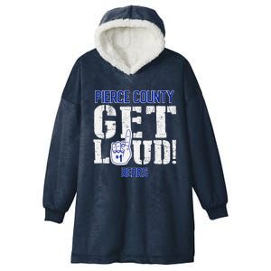 Perry High School Get Loud Blue Jays Hooded Wearable Blanket