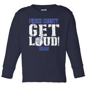 Perry High School Get Loud Blue Jays Toddler Long Sleeve Shirt