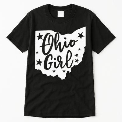 Proud Home State Lover Ohio Girl Tall T-Shirt