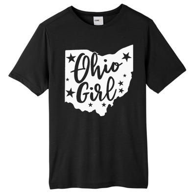 Proud Home State Lover Ohio Girl Tall Fusion ChromaSoft Performance T-Shirt