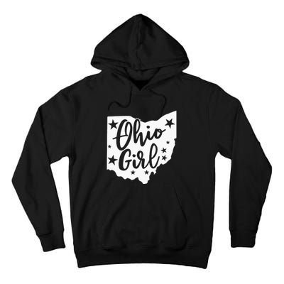 Proud Home State Lover Ohio Girl Tall Hoodie