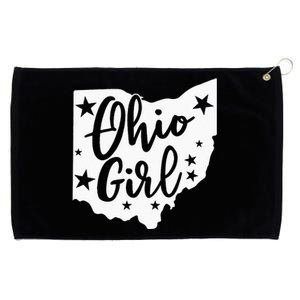 Proud Home State Lover Ohio Girl Grommeted Golf Towel