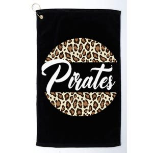 Pirates High School Mascot Sports Team 's Pirates Platinum Collection Golf Towel