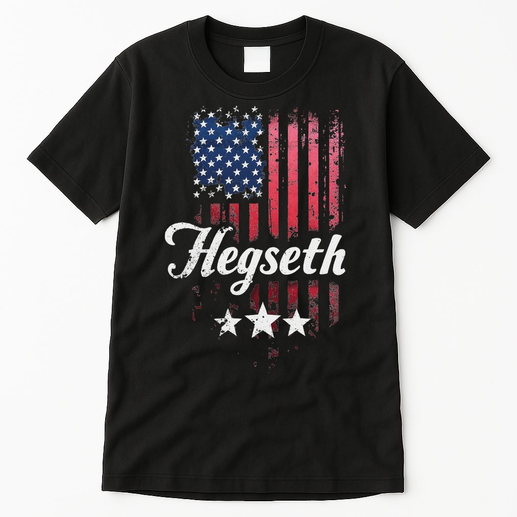 Pete Hegseth Secretary Of Defense Trump Pick Maga Support Tall T-Shirt