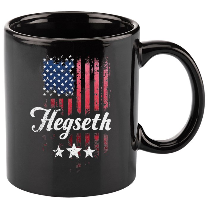 Pete Hegseth Secretary Of Defense Trump Pick Maga Support 11oz C Handle Ceramic Mug