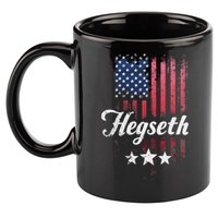 Pete Hegseth Secretary Of Defense Trump Pick Maga Support 11oz C Handle Ceramic Mug