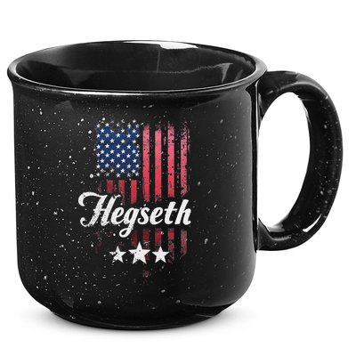 Pete Hegseth Secretary Of Defense Trump Pick Maga Support 15oz Campfire Ceramic Mug