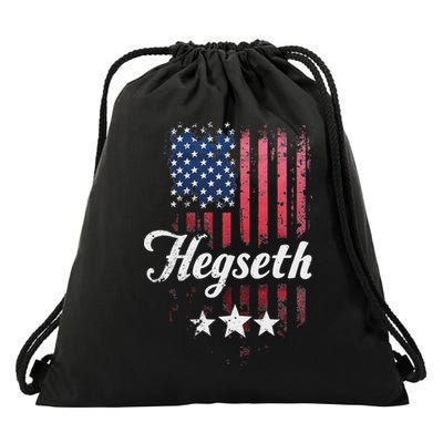 Pete Hegseth Secretary Of Defense Trump Pick Maga Support Drawstring Bag