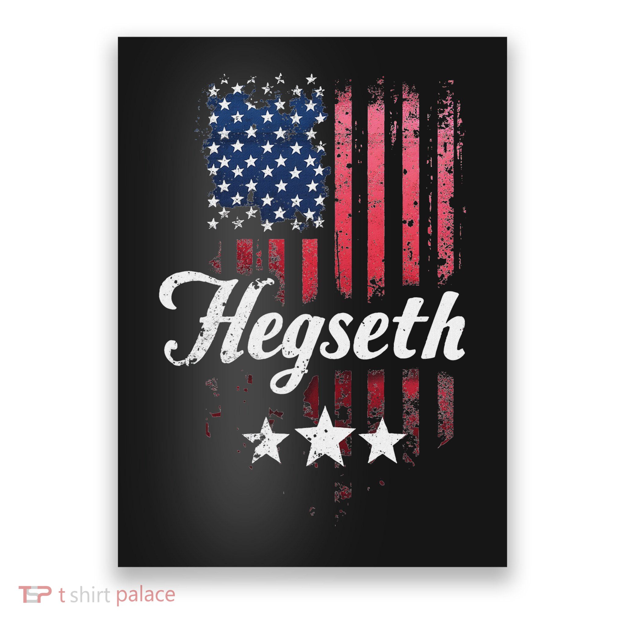 Pete Hegseth Secretary Of Defense Trump Pick Maga Support Poster