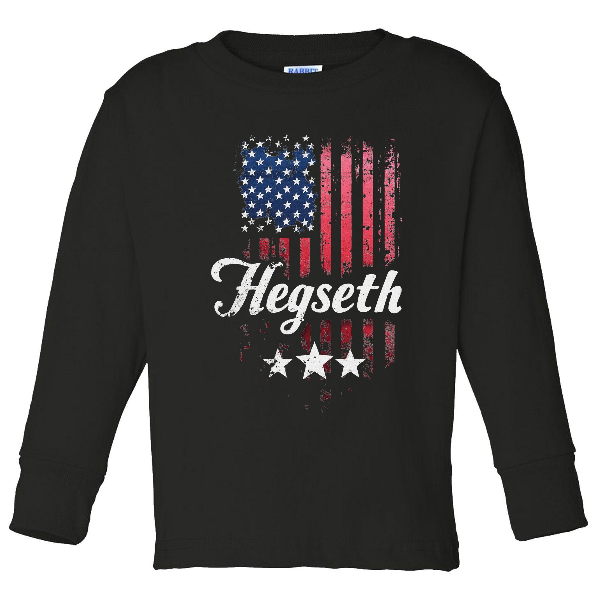 Pete Hegseth Secretary Of Defense Trump Pick Maga Support Toddler Long Sleeve Shirt