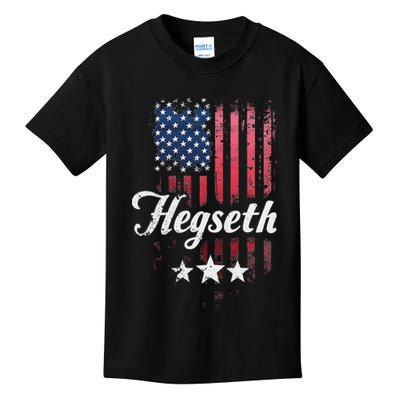 Pete Hegseth Secretary Of Defense Trump Pick Maga Support Kids T-Shirt