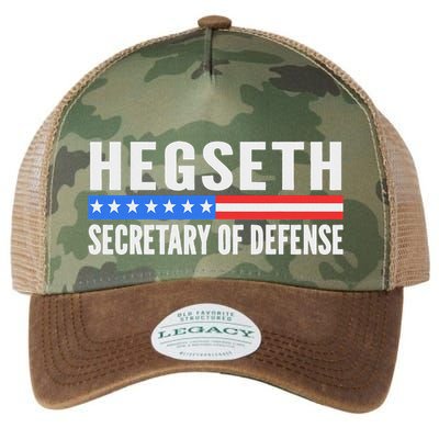 Pete Hegseth Secretary Of Defense Trump Maga Support Legacy Tie Dye Trucker Hat