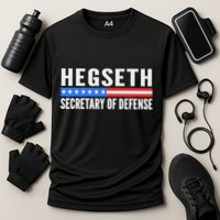 Pete Hegseth Secretary Of Defense Trump Maga Support Cooling Performance Crew T-Shirt