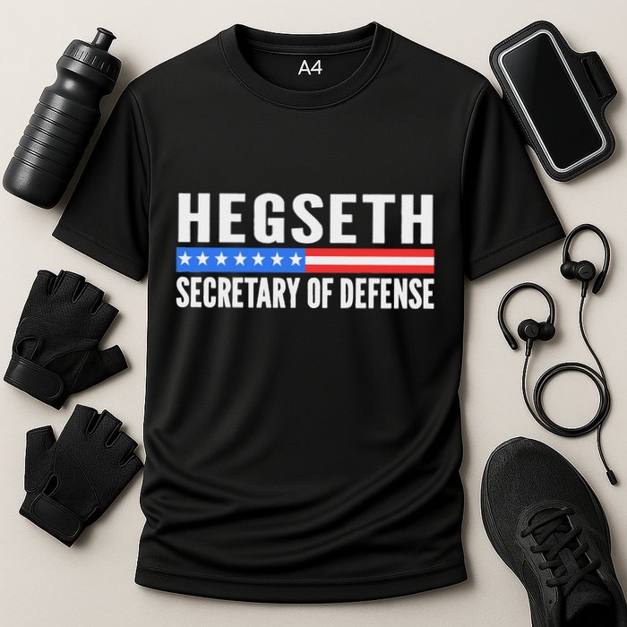 Pete Hegseth Secretary Of Defense Trump Maga Support Cooling Performance Crew T-Shirt