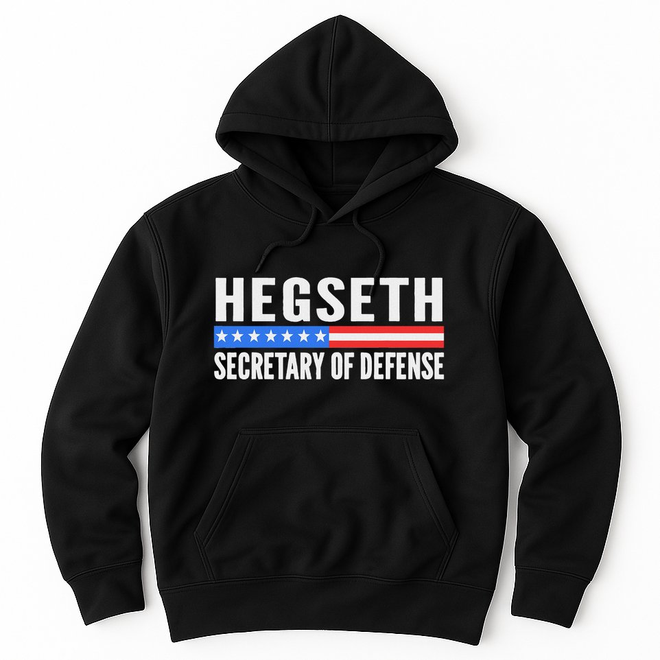 Pete Hegseth Secretary Of Defense Trump Maga Support Hoodie