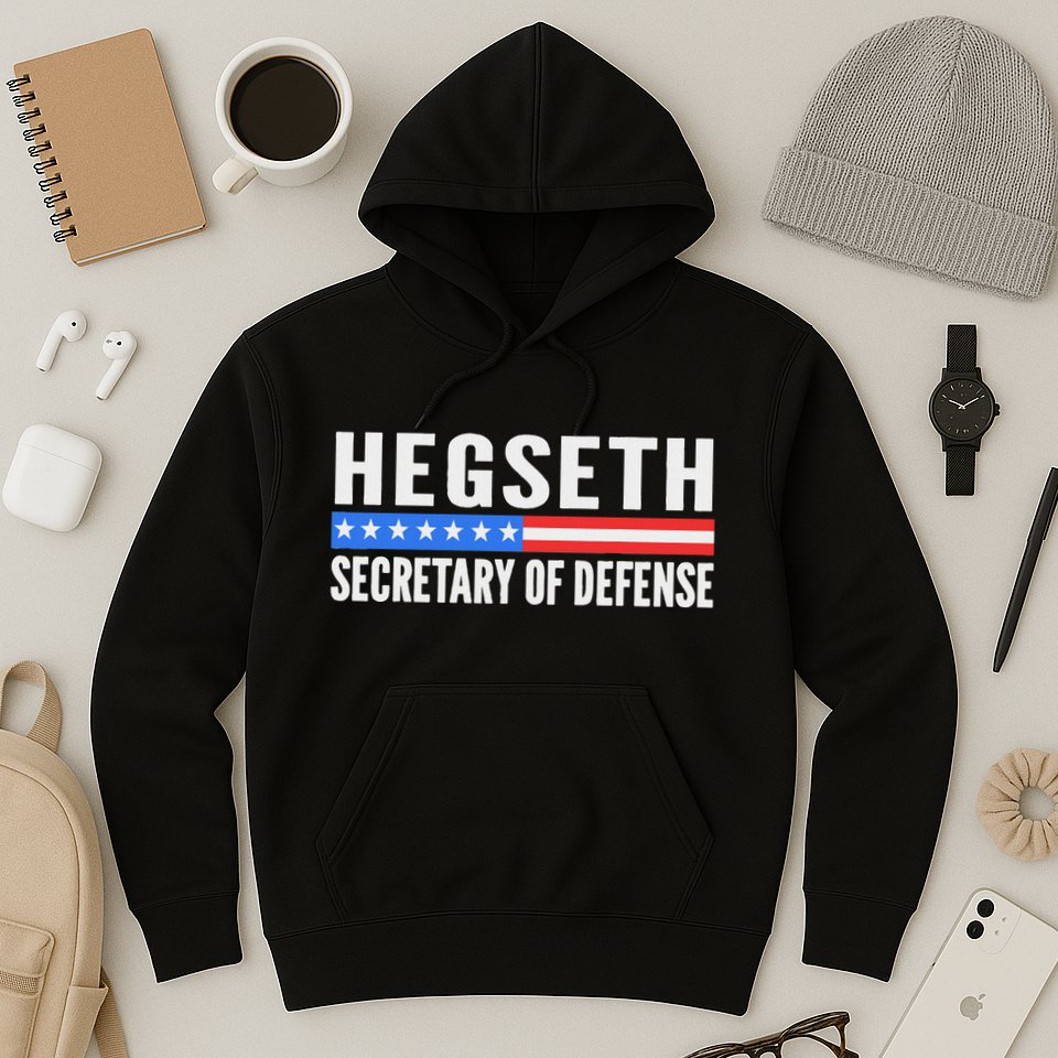Pete Hegseth Secretary Of Defense Trump Maga Support Hoodie