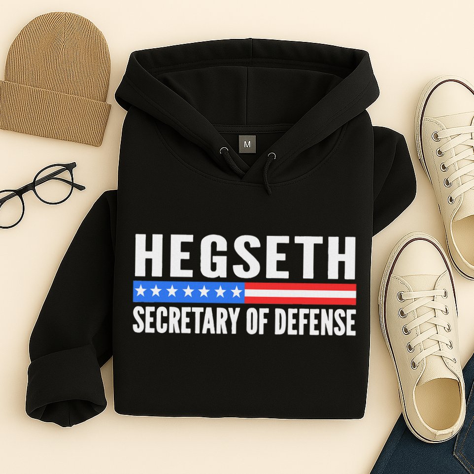 Pete Hegseth Secretary Of Defense Trump Maga Support Hoodie
