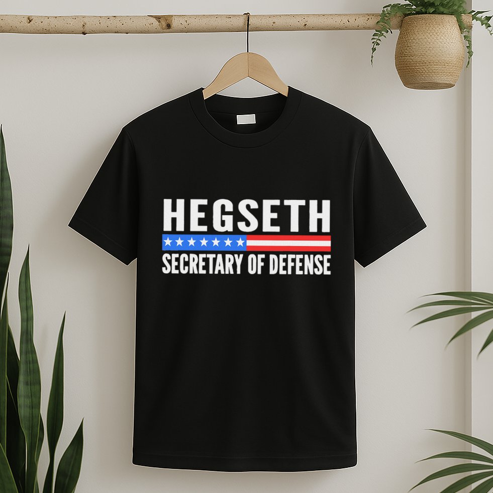 Pete Hegseth Secretary Of Defense Trump Maga Support T-Shirt