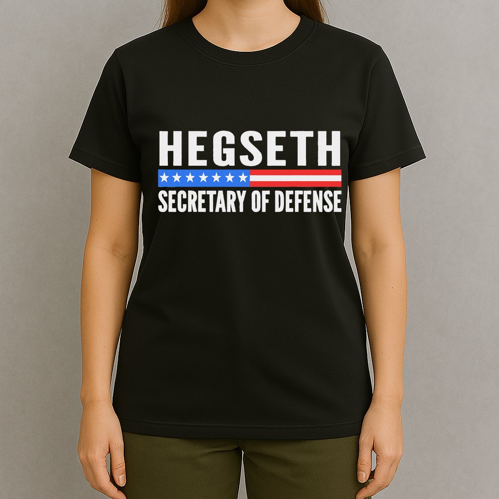 Pete Hegseth Secretary Of Defense Trump Maga Support T-Shirt