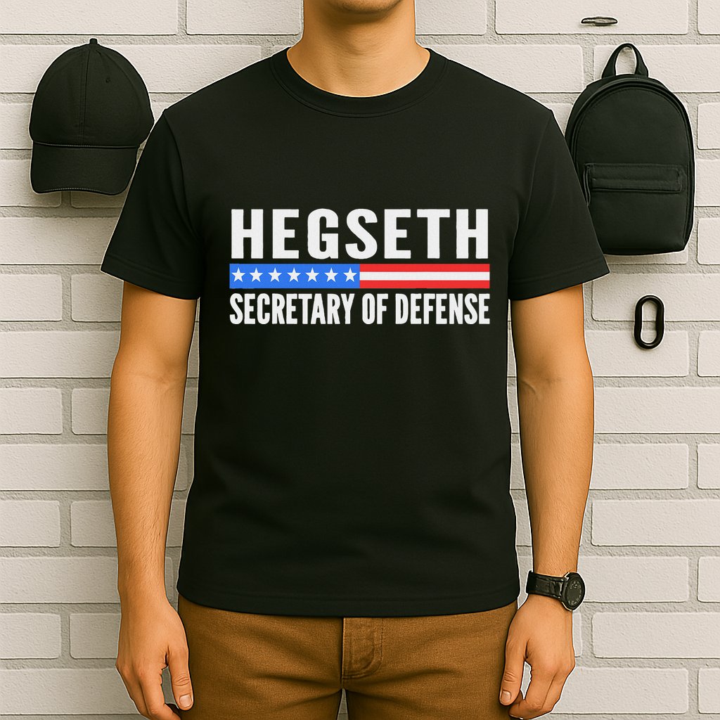 Pete Hegseth Secretary Of Defense Trump Maga Support T-Shirt