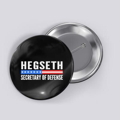 Pete Hegseth Secretary Of Defense Trump Maga Support Button