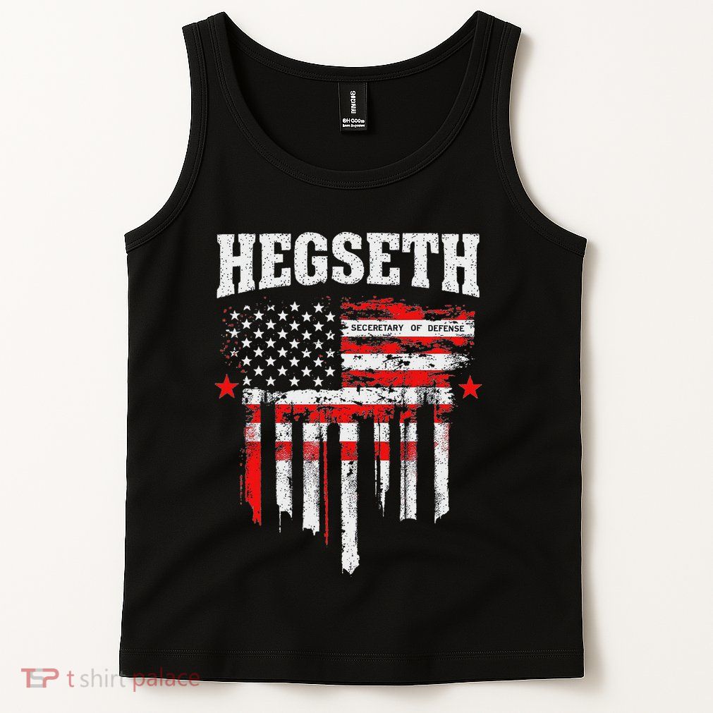 Pete Hegseth Secretary Of Defense Trump Support Patriots Tank Top