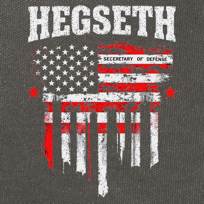 Pete Hegseth Secretary Of Defense Trump Support Patriots Cotton Canvas Backpack