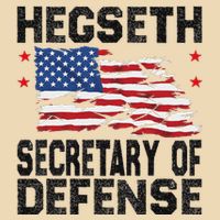 Pete Hegseth Secretary Of Defense Trump Pick Maga Drawstring Bag