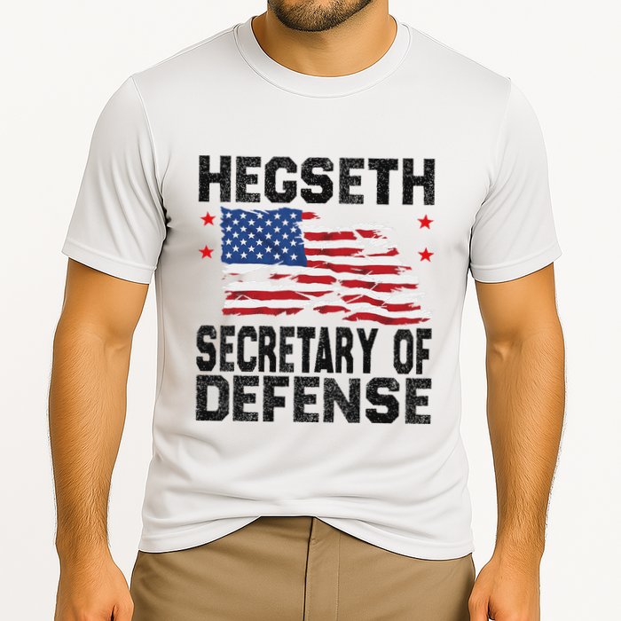 Pete Hegseth Secretary Of Defense Trump Pick Maga Cooling Performance Crew T-Shirt