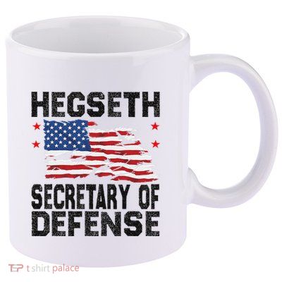 Pete Hegseth Secretary Of Defense Trump Pick Maga 11oz C Handle Ceramic Mug