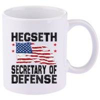 Pete Hegseth Secretary Of Defense Trump Pick Maga 11oz C Handle Ceramic Mug