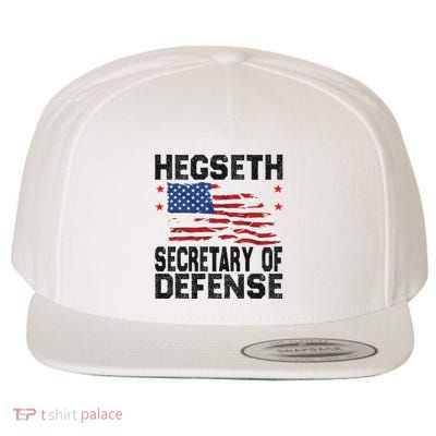 Pete Hegseth Secretary Of Defense Trump Pick Maga Wool Snapback Cap
