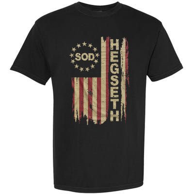 Pete Hegseth Secretary Of Defense Garment-Dyed Heavyweight T-Shirt