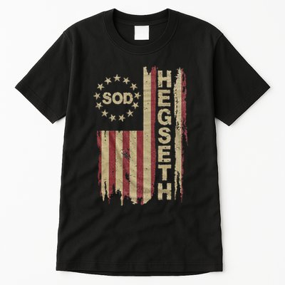 Pete Hegseth Secretary Of Defense Tall T-Shirt