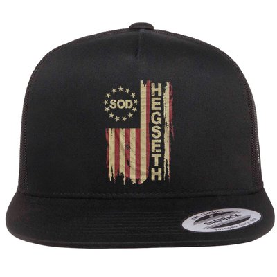 Pete Hegseth Secretary Of Defense Flatbill Hat