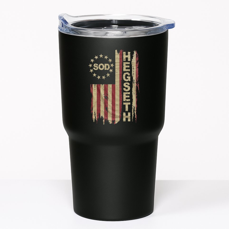 Pete Hegseth Secretary Of Defense Tumbler