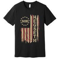 Pete Hegseth Secretary Of Defense Premium T-Shirt