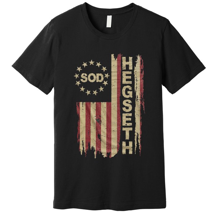 Pete Hegseth Secretary Of Defense Premium T-Shirt