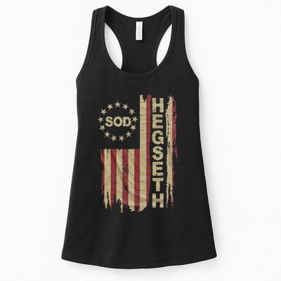 Pete Hegseth Secretary Of Defense Womens Tank Top