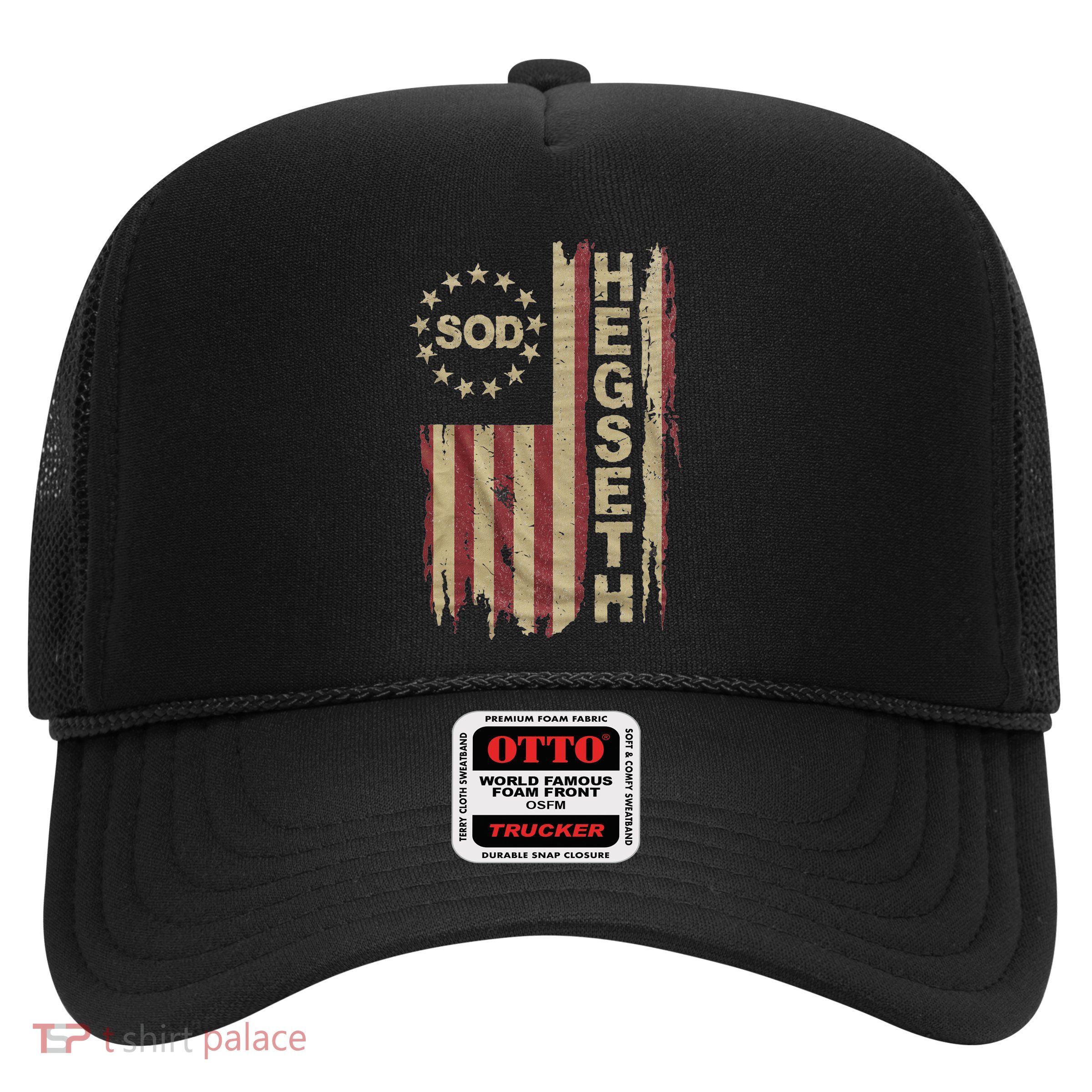 Pete Hegseth Secretary Of Defense Trucker Hat